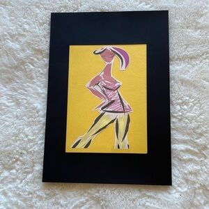 Handmade digital are cutout print I made and from my book on amazon and poshmark